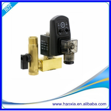 2016 Electronic drain valve with timer for brass material